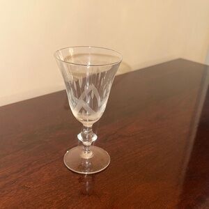 Crystal Sherry Glasses Set